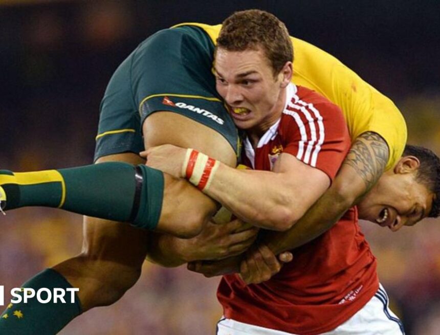 British and Irish Lions 2025: George North’s iconic tackle on Israel Folau British and Irish Lions 2025: George North’s iconic tackle on Israel Folau