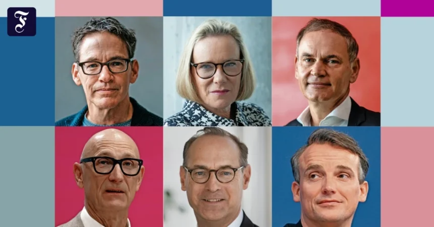 Top-Ten-Verdiener aus dem Dax