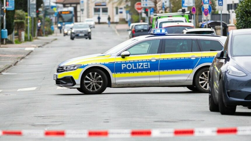 Groussasaz vun der Police: Zu Völklingen (D) solle Schëss gefall sinn