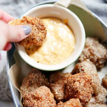 Gluten-Free Pecan Popcorn Chicken