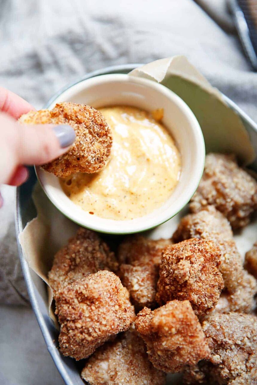Gluten-Free Pecan Popcorn Chicken