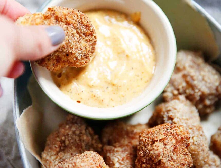 Gluten-Free Pecan Popcorn Chicken