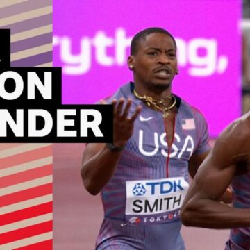 Shock as USA crash out of 4x400m relay but GB through to final