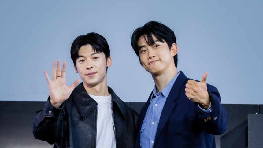 許光漢、玉澤演釜山影展夢幻聯動！兩人互誇帥氣笑說宛如「相親」