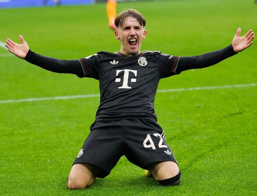 Bayern Munich teenager Karl scores again as winning run continues in the Bundesliga