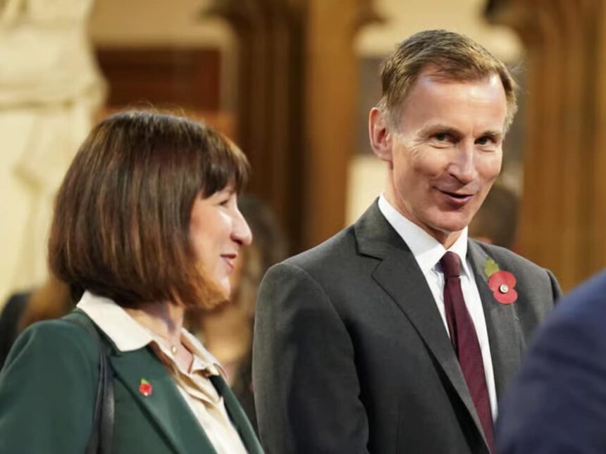 Rachel Reeves admits seeking advice from an absolute Hunt