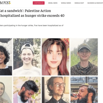 “Eat a sandwich”: Israeli media mock UK anti-genocide hunger-strikers