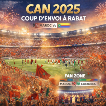 Rabat en fête, Lions en mission : coup d’envoi de la CAN 2025
