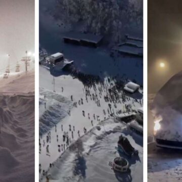 Gäste-Ansturm nach Rekord-Schnee in Italien: Polizei schreitet ein, Route gesperrt