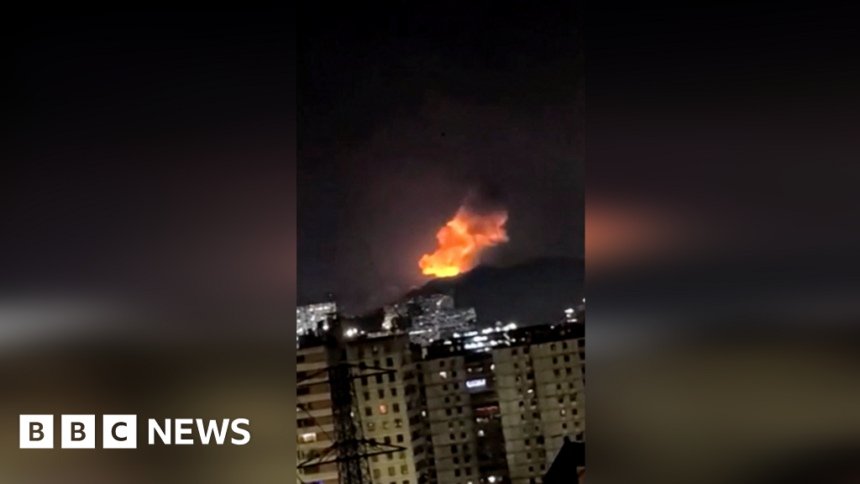 Multiple explosions rock Venezuelan capital Caracas