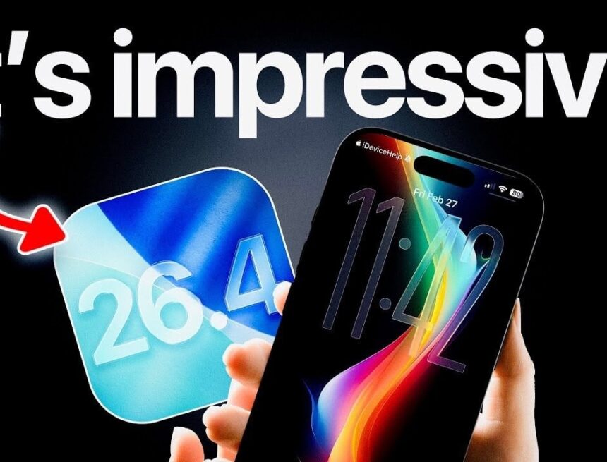 iOS 26.4 Update: New Features You Need to Know