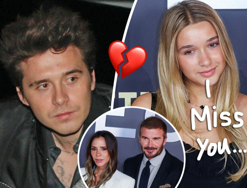 How Brooklyn Beckham’s Family Feud Is Taking A Toll On Little Sister Harper