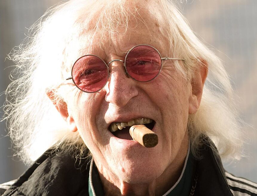 Jimmy Savile appears in Epstein files as woman claims she attended US trade show ‘full of perverted men’ where he provided entertainment