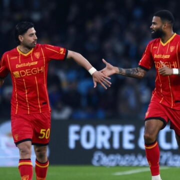 Lecce, Pierotti: “Buona gara con il Napoli, così anche stasera”