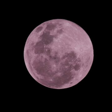 La Luna Rosa nel cielo di aprile: tra gli imperdibili eventi astronomici anche le stelle cadenti