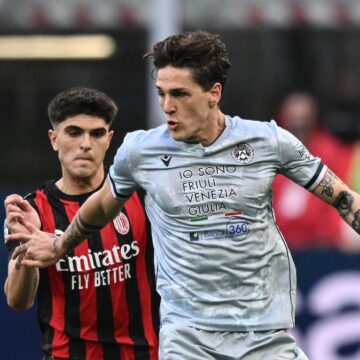 Il Milan non brilla neanche col tridente, 0-2 Udinese al 45′ e potevano essere tre. San Siro fischia