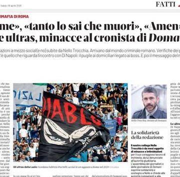 Minacce a Nello Trocchia: “Infame, tanto lo sai che muori”. Di Trapani: ora servono fatti, basta parole