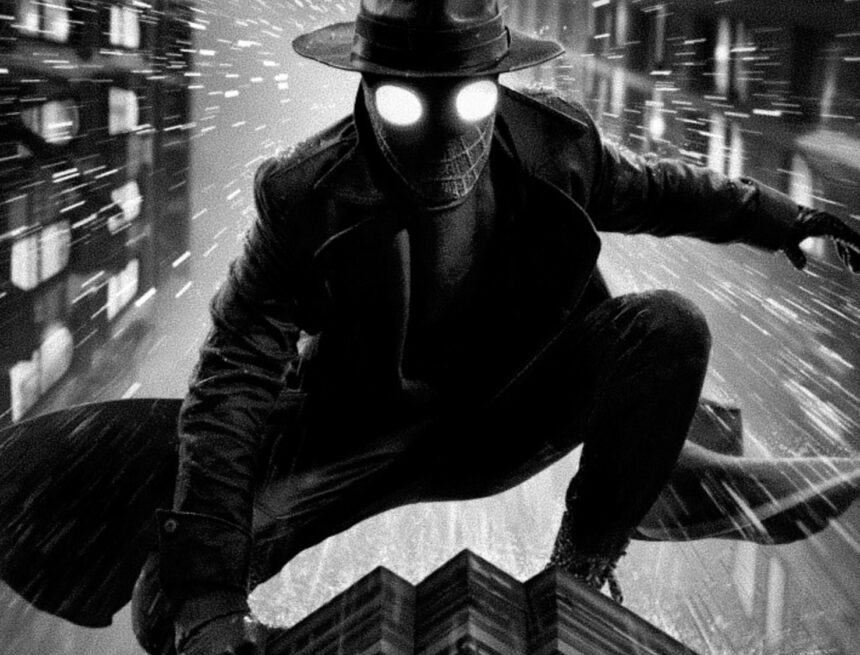 Spider-Noir Hits CCXP Mexico 2026; B&W, Full Color Trailers Released