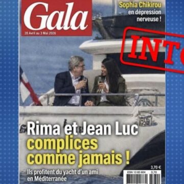 Rima Hassan et Jean-Luc Mélenchon main dans la main sur un yacht ? C’est une fausse couverture