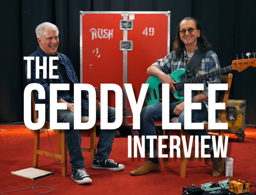 Geddy Lee Talks Rush’s “50 Something” Tour, Tone, Set List Choices, and Anika Nilles