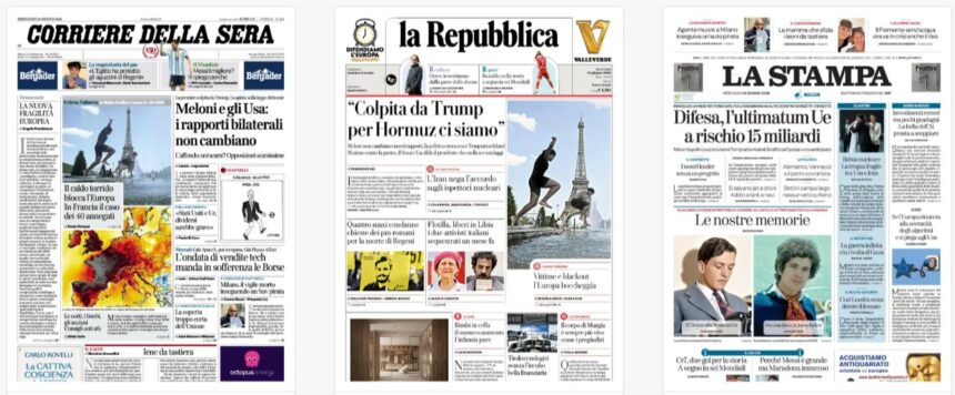 24 Giugno: bolla IA, gran caldo, l’Iran smentisce Trump