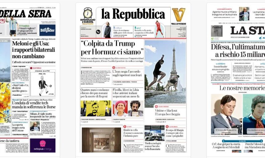 24 Giugno: bolla IA, gran caldo, l’Iran smentisce Trump