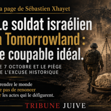 𝗟𝗲 𝘀𝗼𝗹𝗱𝗮𝘁 𝗶𝘀𝗿𝗮𝗲́𝗹𝗶𝗲𝗻 𝗮̀ 𝗧𝗼𝗺𝗼𝗿𝗿𝗼𝘄𝗹𝗮𝗻𝗱 : 𝗹𝗲 𝗰𝗼𝘂𝗽𝗮𝗯𝗹𝗲 𝗶𝗱𝗲́𝗮𝗹. Par Sébastion Xhayet