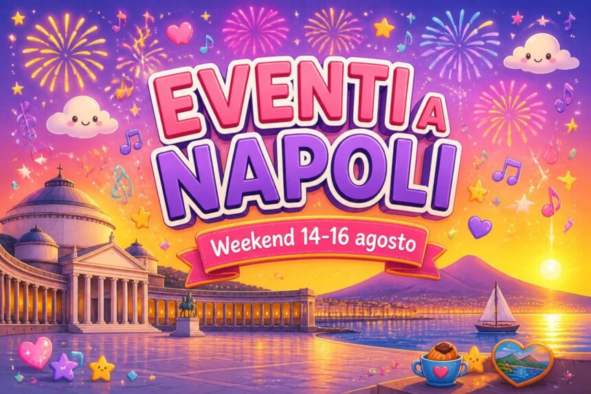 Cosa fare a Napoli nel weekend: eventi da venerdì 14 a domenica 16 agosto