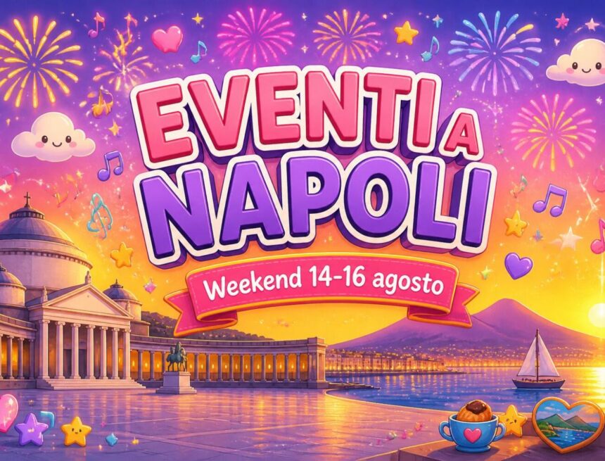 Cosa fare a Napoli nel weekend: eventi da venerdì 14 a domenica 16 agosto Cosa fare a Napoli nel weekend: eventi da venerdì 14 a domenica 16 agosto