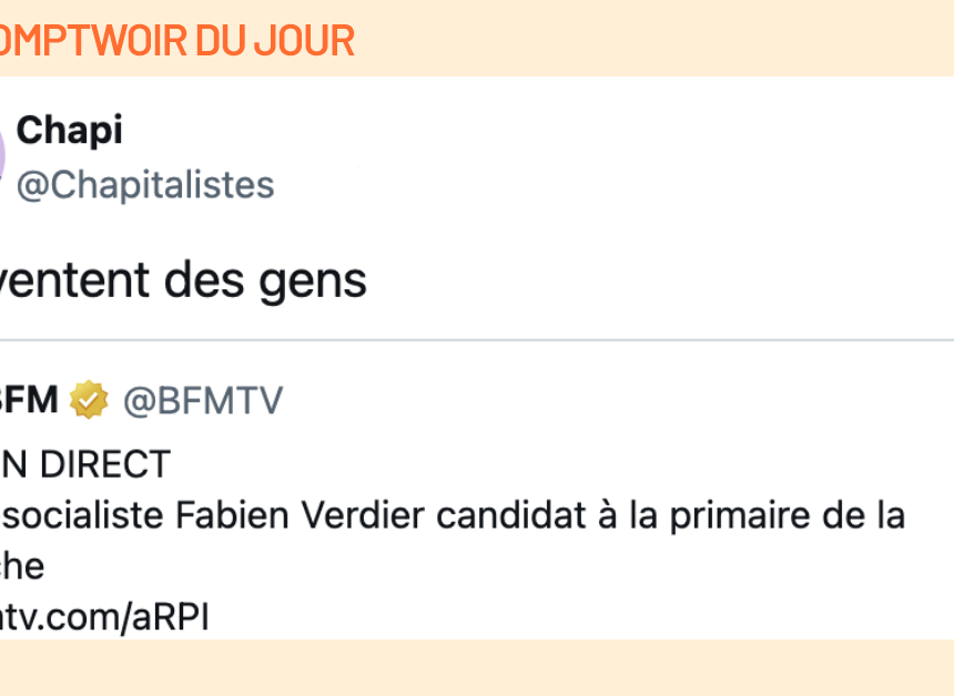 Actualités du vendredi 4 septembre 2026 : le Comptwoir du jour