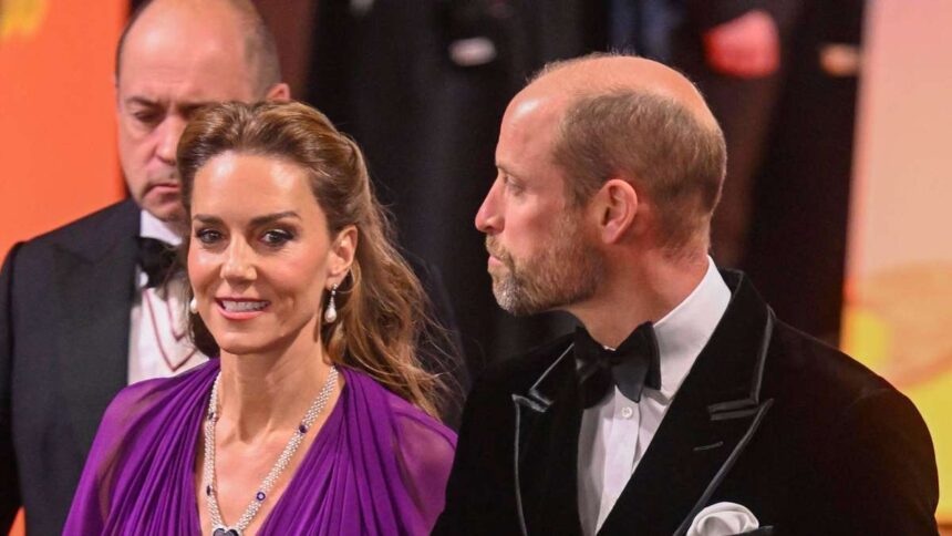 Bei Filmpremiere: Anderer Mann nimmt Prinzessin Kate an die Hand