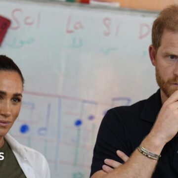 Harry and Meghan: Two men spotted near Archie and Lilibet’s school as Sussexes condemn ‘reckless intrusion’