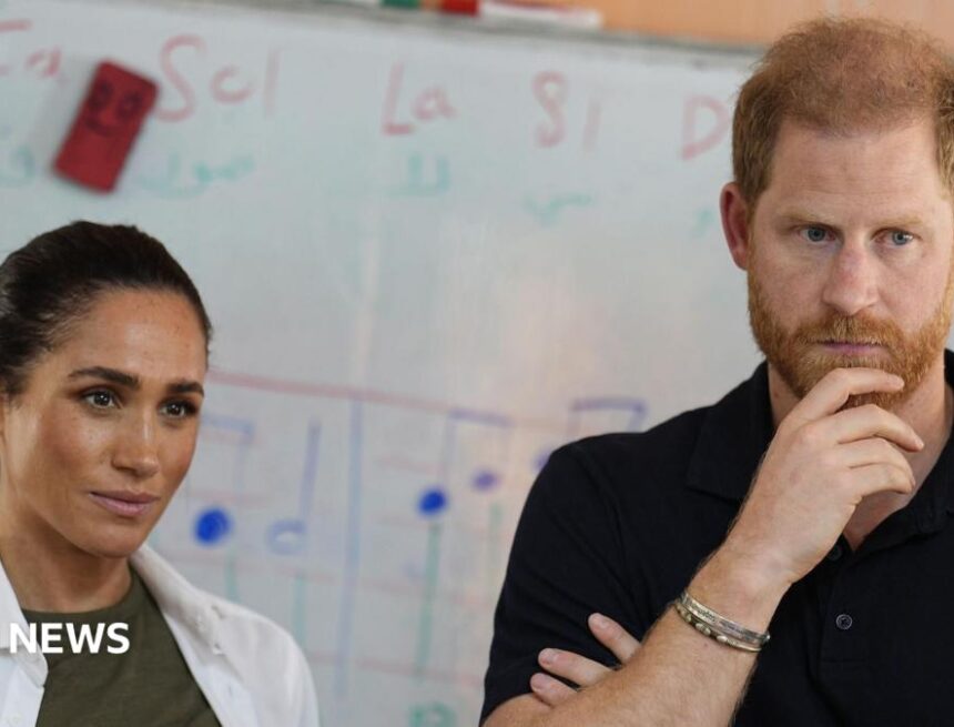 Harry and Meghan: Two men spotted near Archie and Lilibet’s school as Sussexes condemn ‘reckless intrusion’