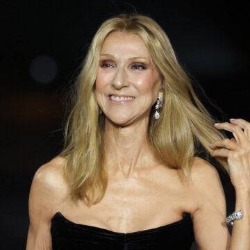 Au défilé L’Oréal Paris, Céline Dion portait ce bracelet Boucheron à 179 000 euros, composés de plus de 1 000 diamants