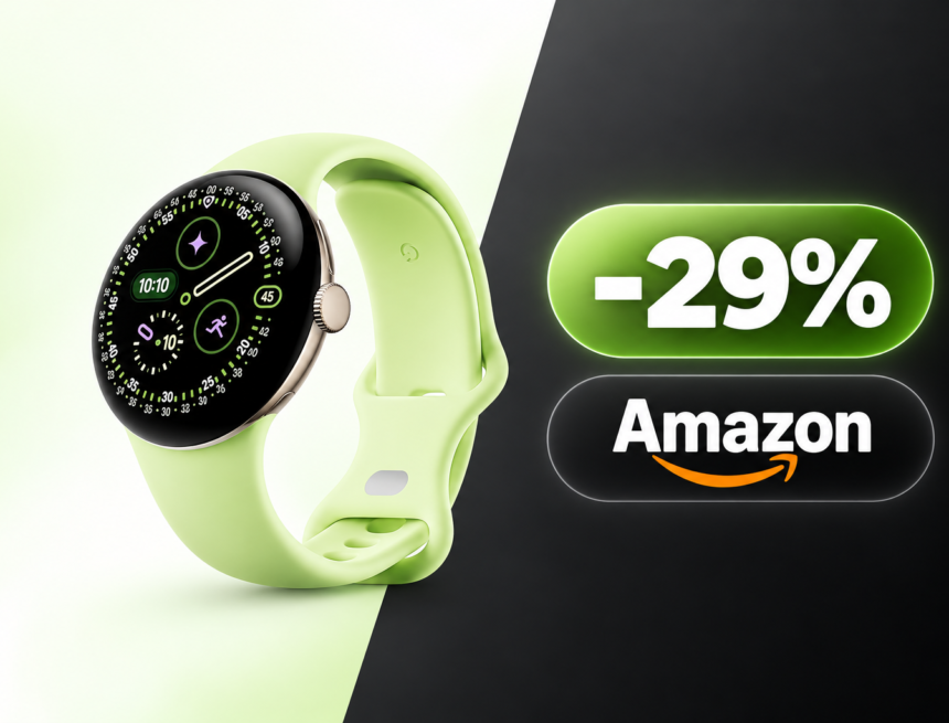 Google Pixel Watch 4 scende a 285€ su Amazon prima del Prime Day Google Pixel Watch 4 scende a 285€ su Amazon prima del Prime Day